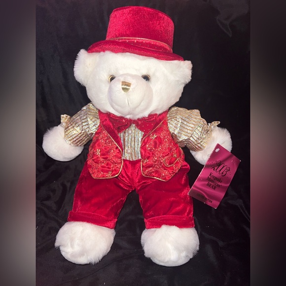 Dan Dee 2003 Keepsake Memories Bear Limited Edition Red Male Christmas Bear - Picture 1 of 11